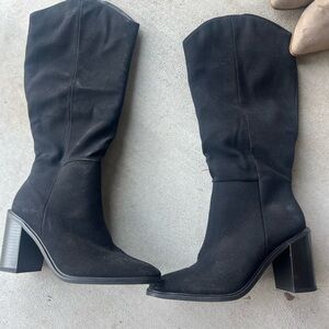 BECCA Black Heeled Boots